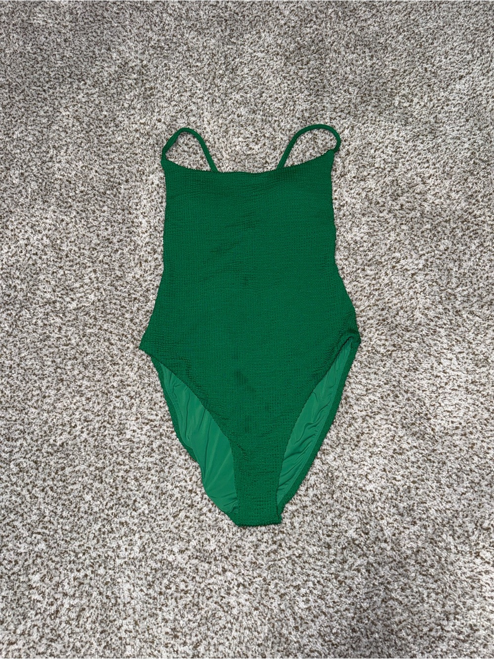 Andie Green One-Piece Swimsuit, size small
